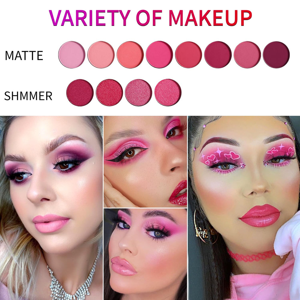 BEUSELF waterproof cream eyeshadows demonstrating crease-free color on lids
