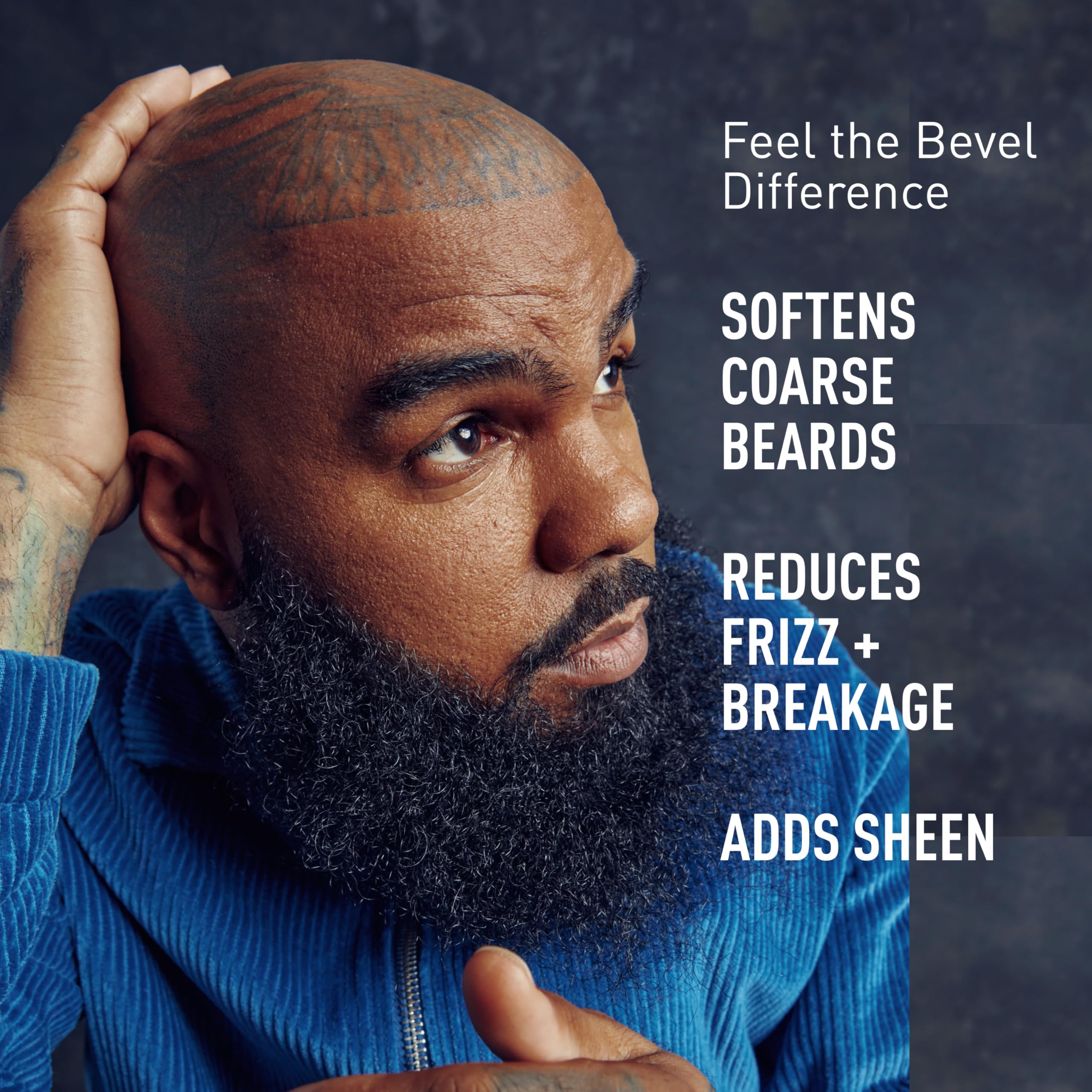 Bevel beard-oil-bottle deeply hydrates skin to reduce itch