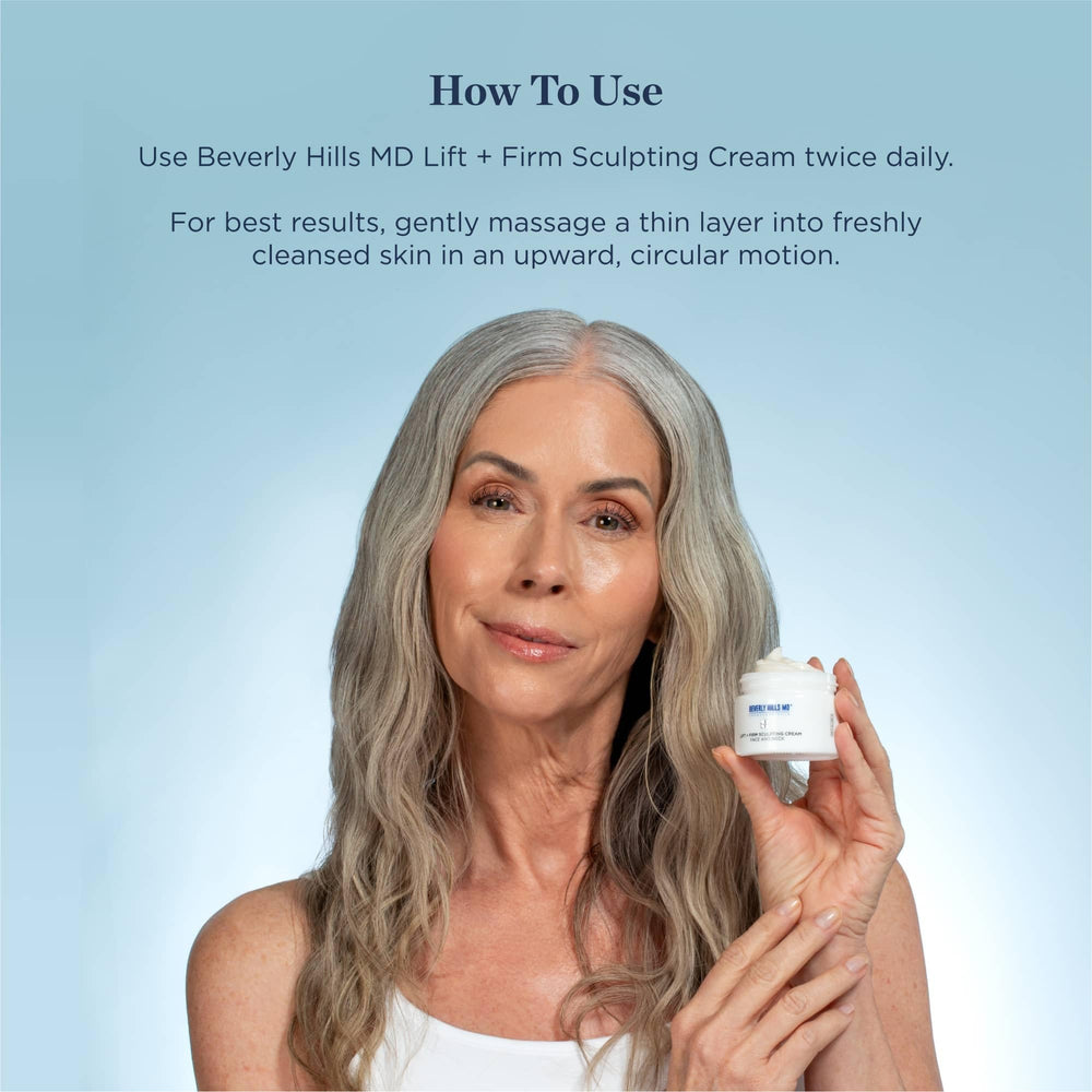 Beverly Hills MD Lift & Firm Cream with silk peptides providing tightening support