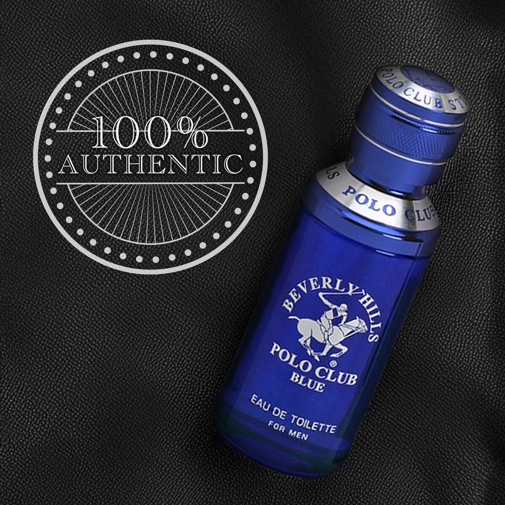 Beverly Hills Polo Club BLUE packaging ready for gifting or display.