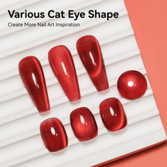 Bevimee magnetic stick illustrates customizable cat-eye effects for different looks