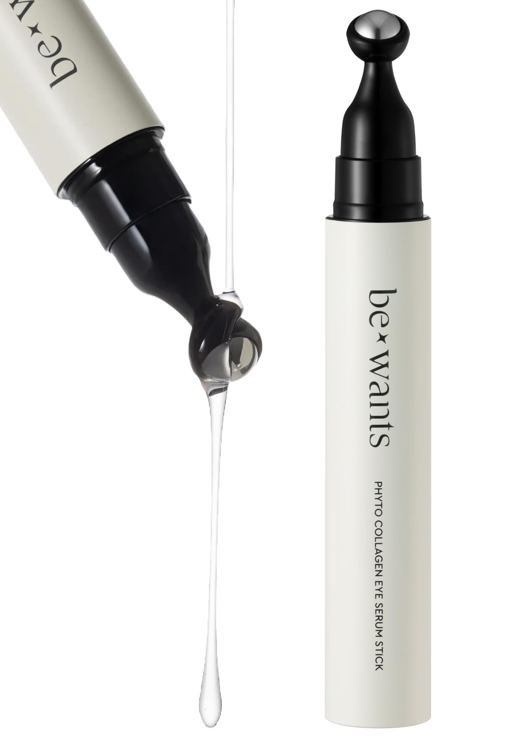 BE+WANTS instant eye bag remover cooling-tip application for refreshed under-eye area