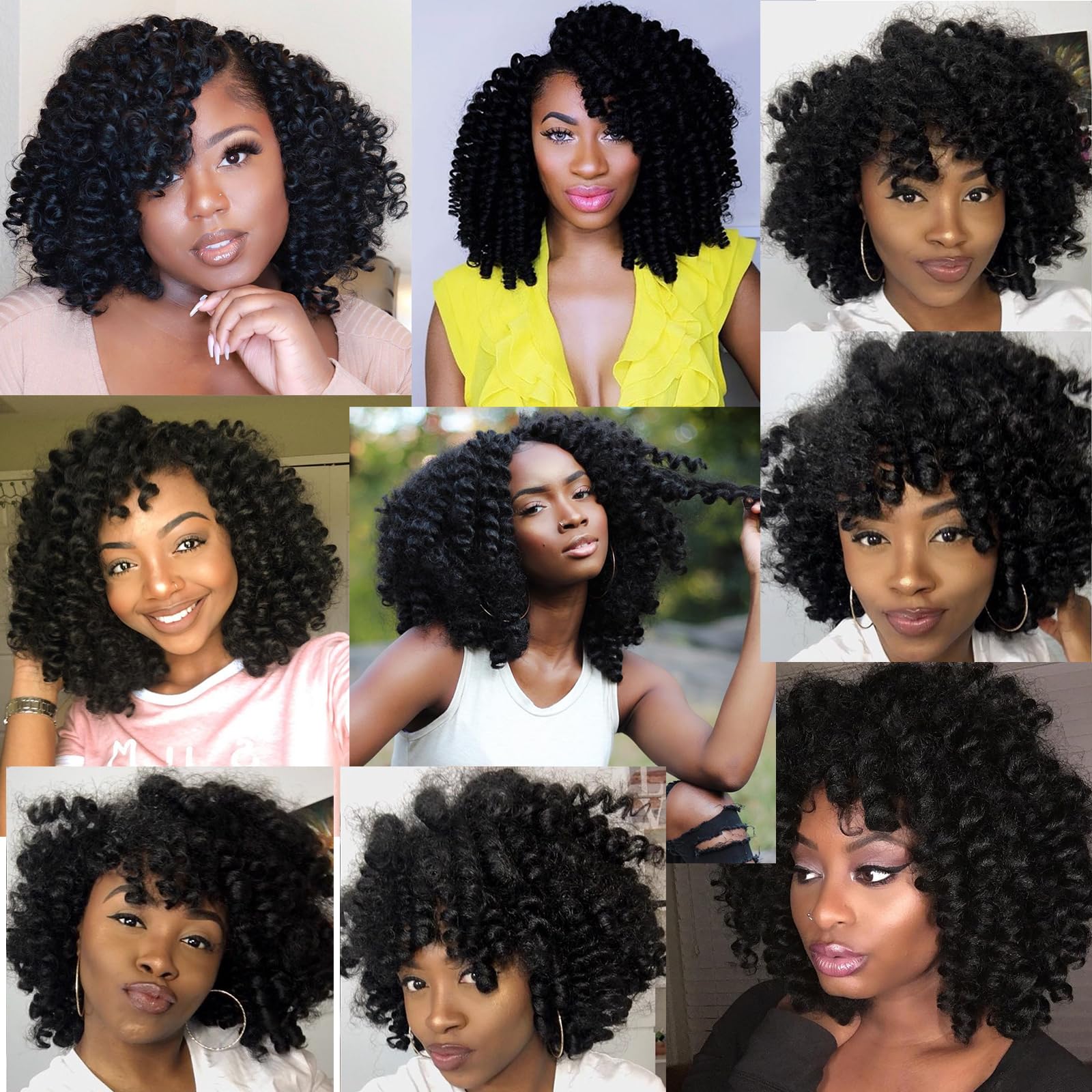 BEXIUKAKA curls ideal for daily wear and party looks