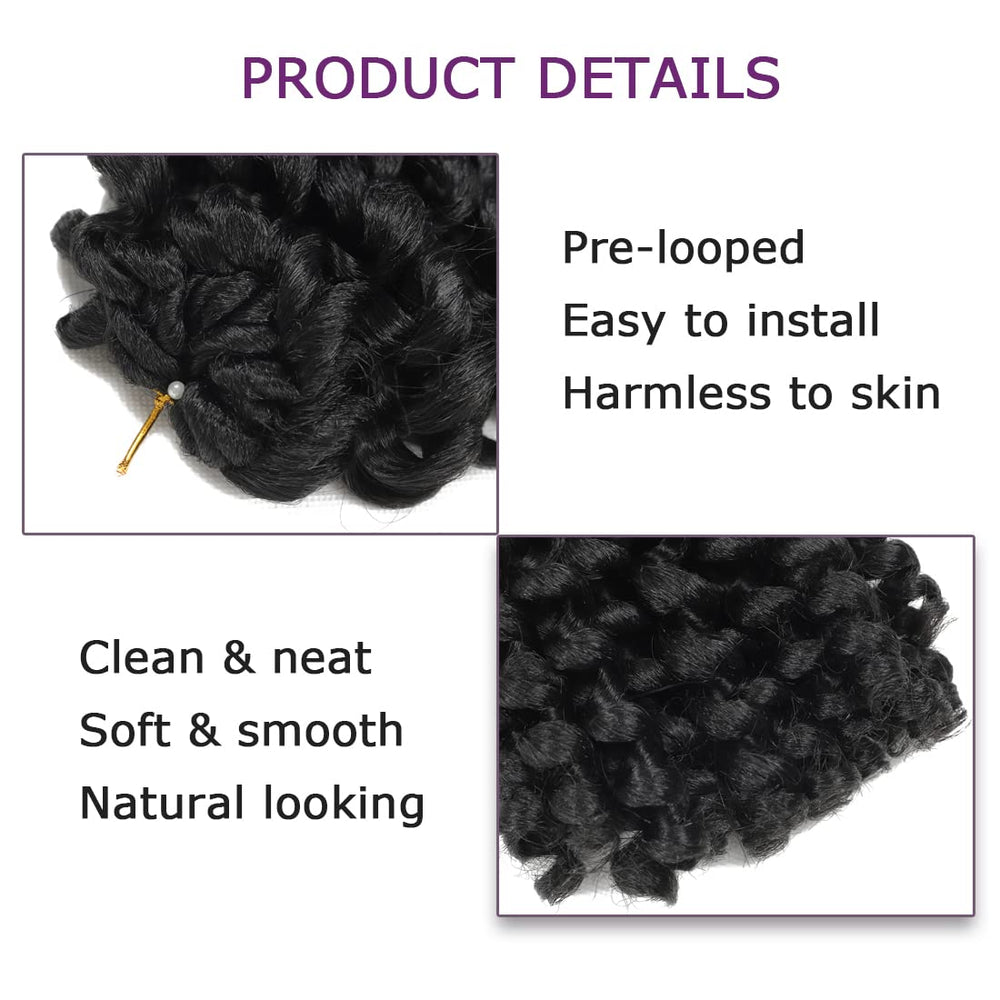 BEXIUKAKA yarns allow easy separation to reduce tangling while styling
