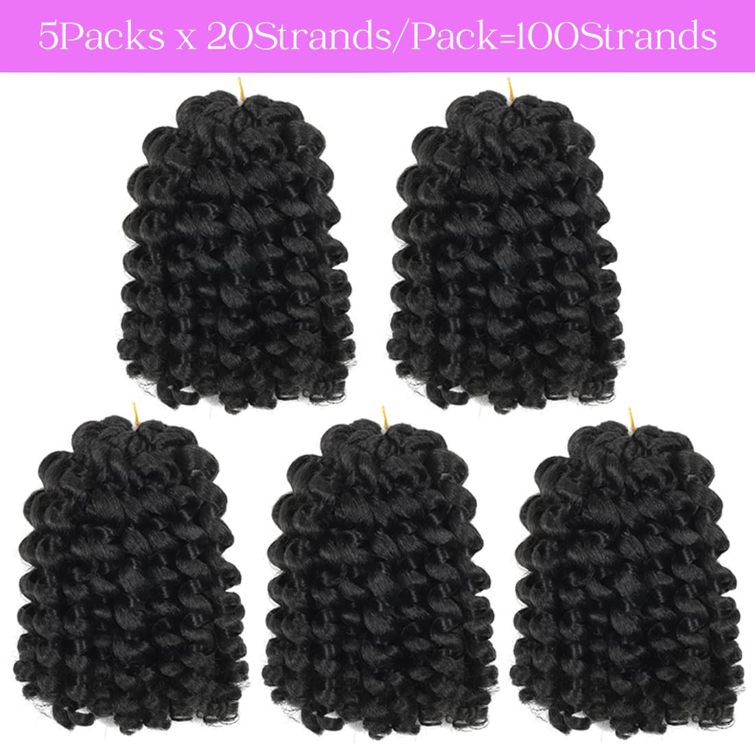 BEXIUKAKA empaque de 3 o 5 paquetes para un look completo.