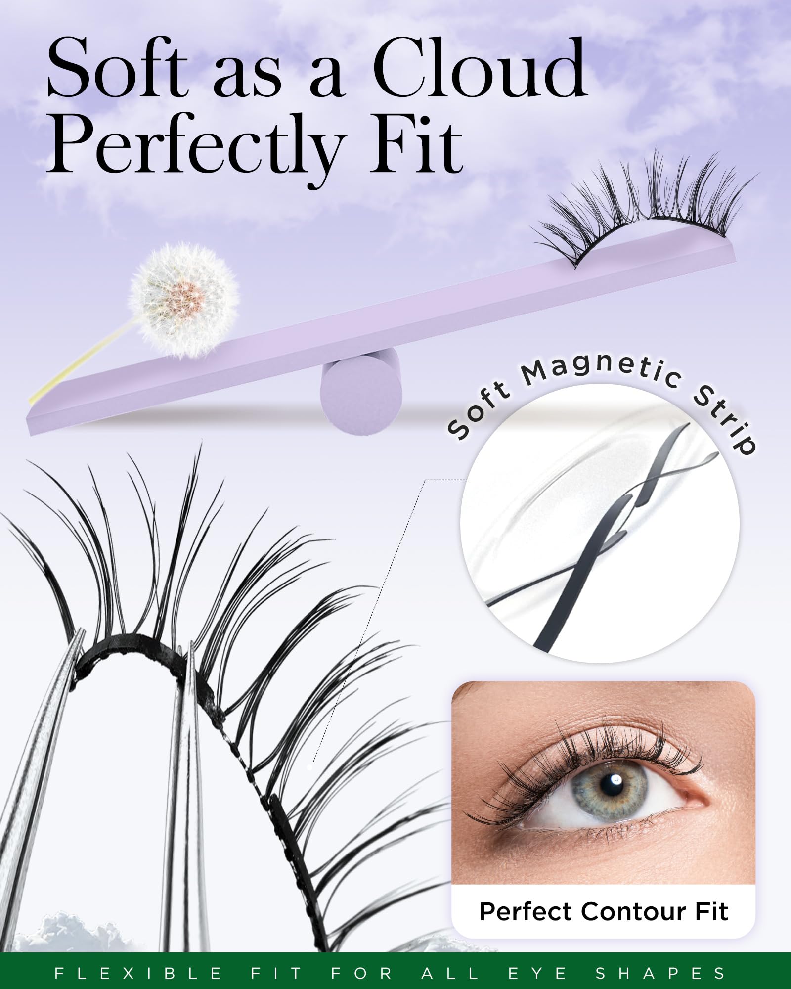 BEYELIAN compact-travel-friendly-lashes fit in small bags for on-the-go touchups.