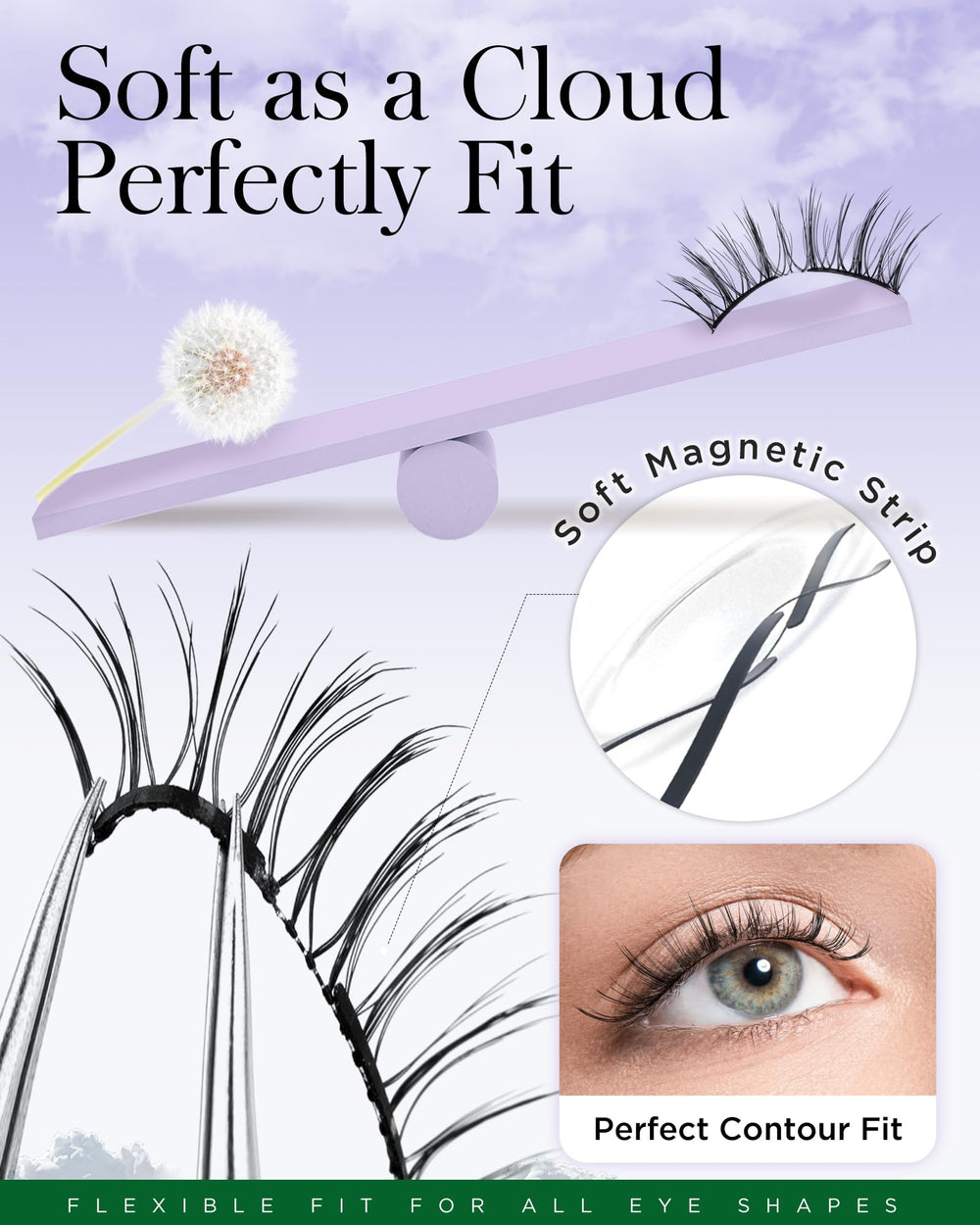 BEYELIAN compact-travel-friendly-lashes fit in small bags for on-the-go touchups.