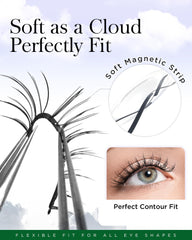 BEYELIAN flexible lash-band design showcasing natural fit
