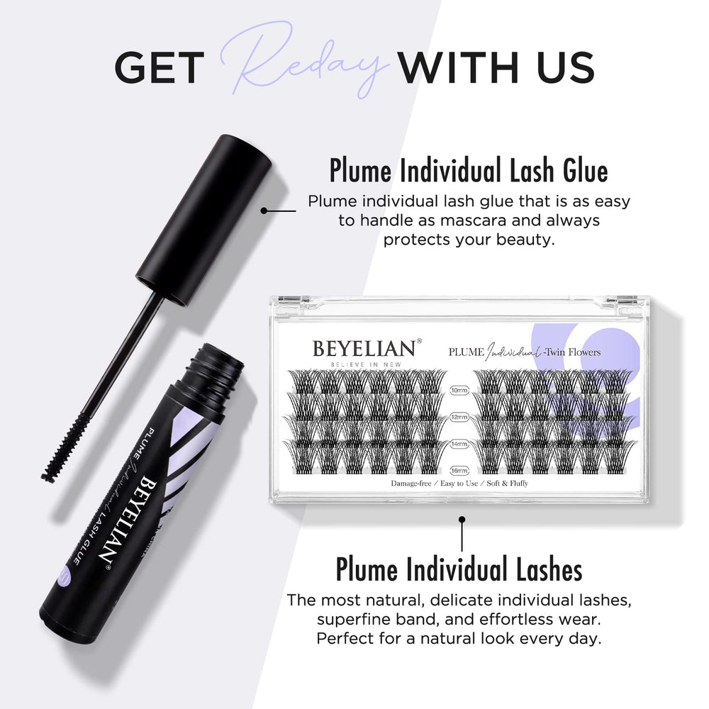 BEYELIAN Lash Remover after-use results on lashes with clean-feel finish.