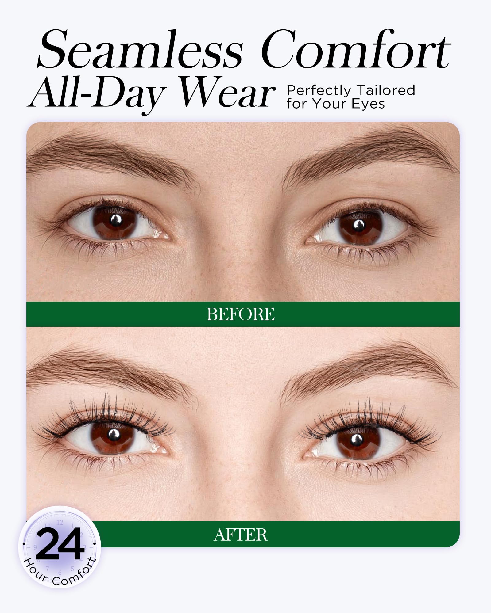 BEYELIAN makeup bag-ready lashes for quick morning touch-ups