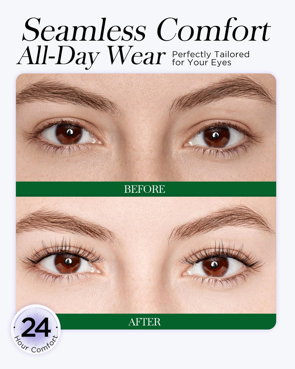 BEYELIAN makeup bag-ready lashes for quick morning touch-ups