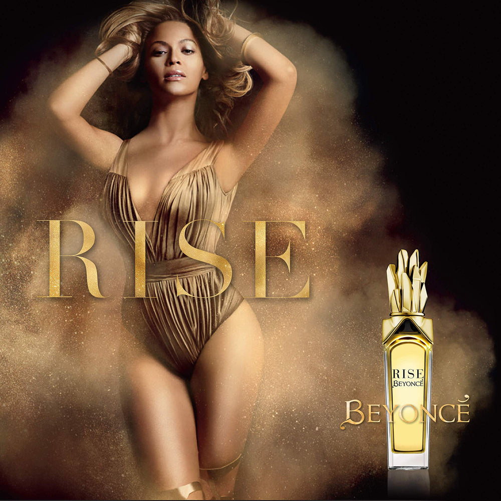 Beyoncé Rise spray mist on the wrist for daytime energy