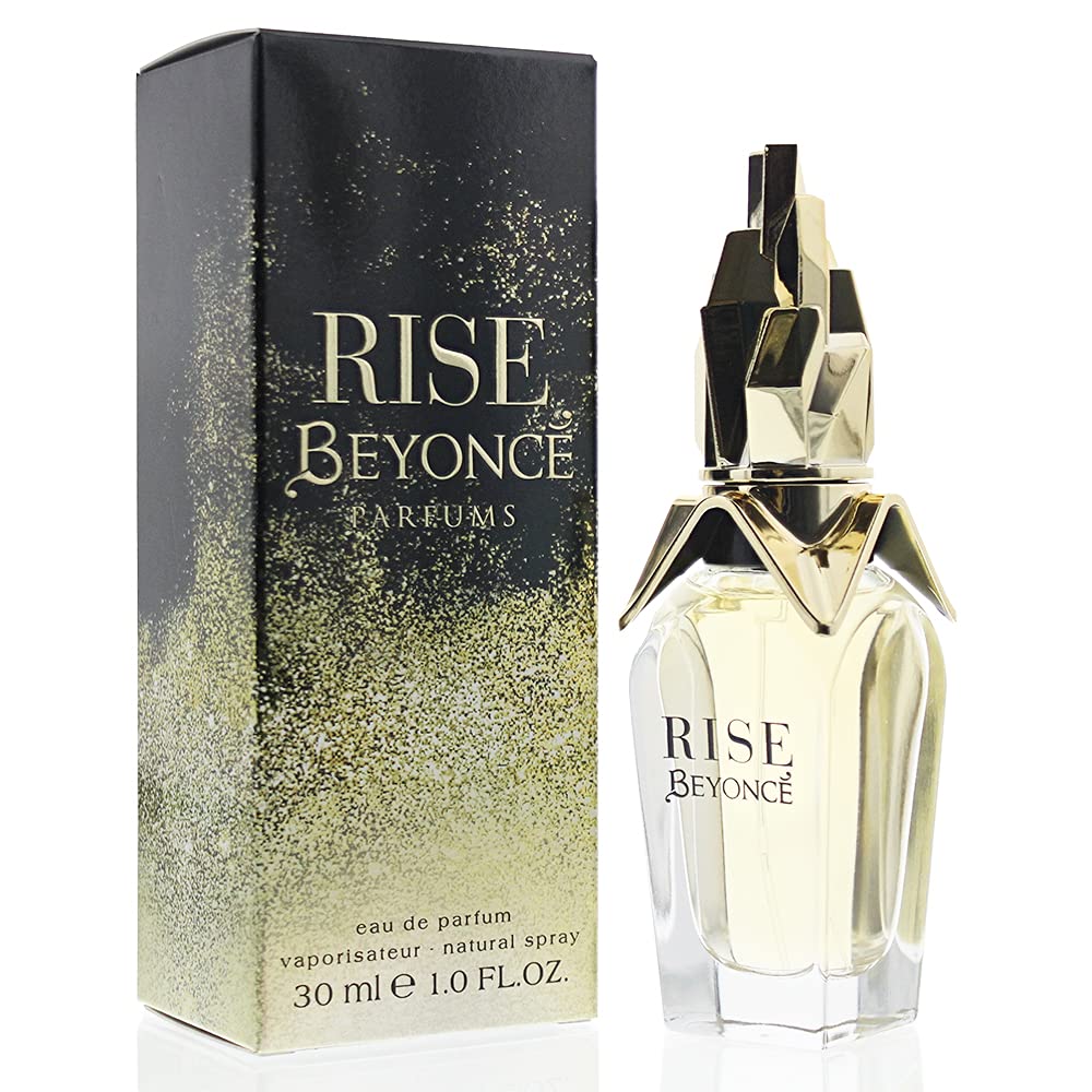 Beyoncé Rise wearer spraying for daily confidence and mood lift