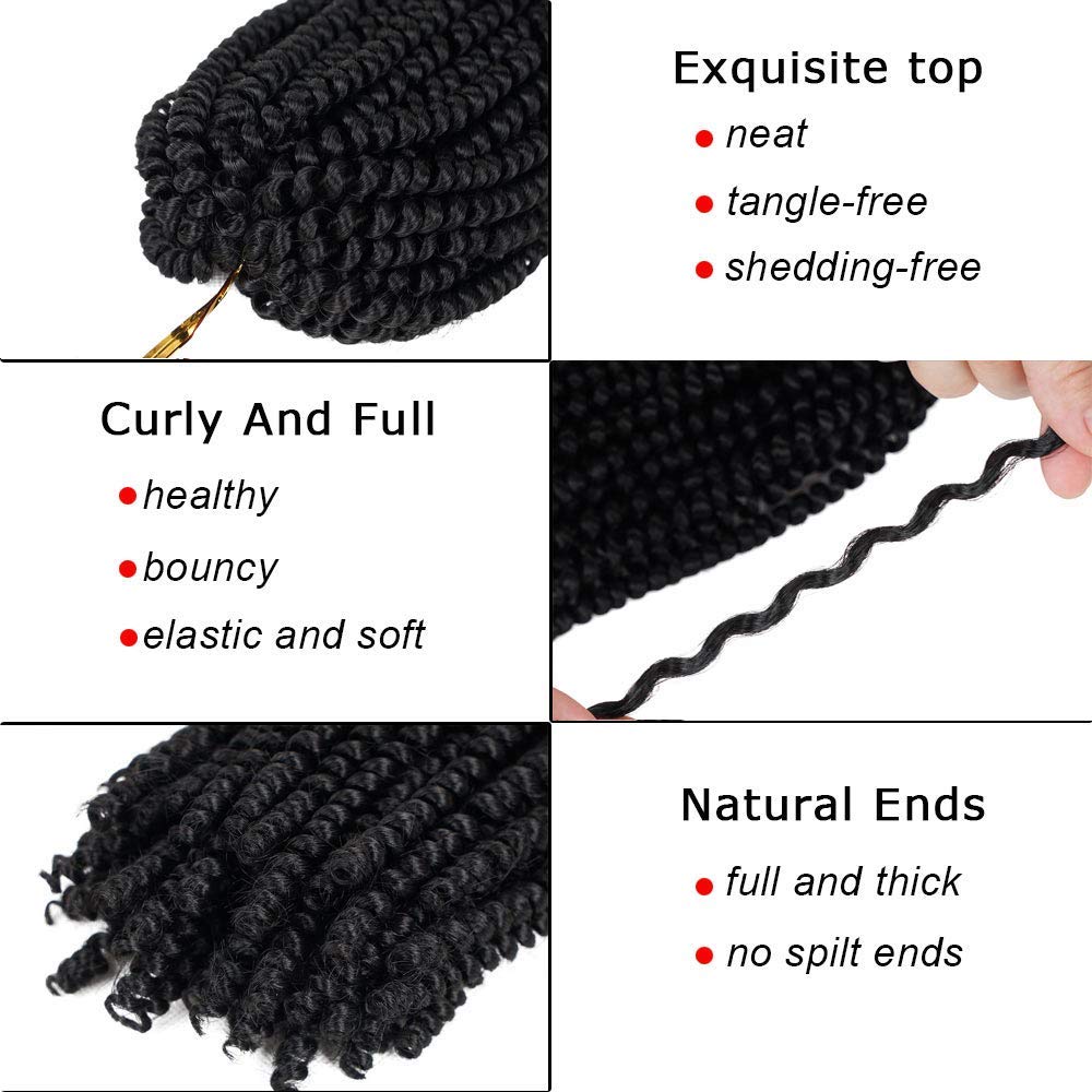 Beyond Beauty Spring Twist hair shine and silky finish enhances natural-looking braids
