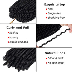 Beyond Beauty Spring Twist hair shine and silky finish enhances natural-looking braids