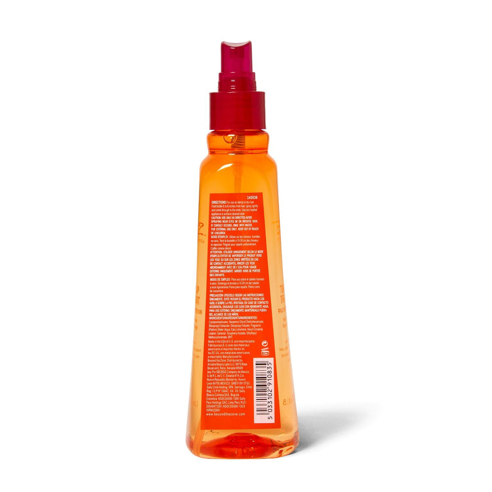 Beyond the Zone Turn Up The Heat spray offers slip for effortless heat styling