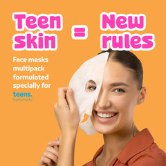 BeYoutiful gift-set box open, showcasing ten individually wrapped hydrating masks.
