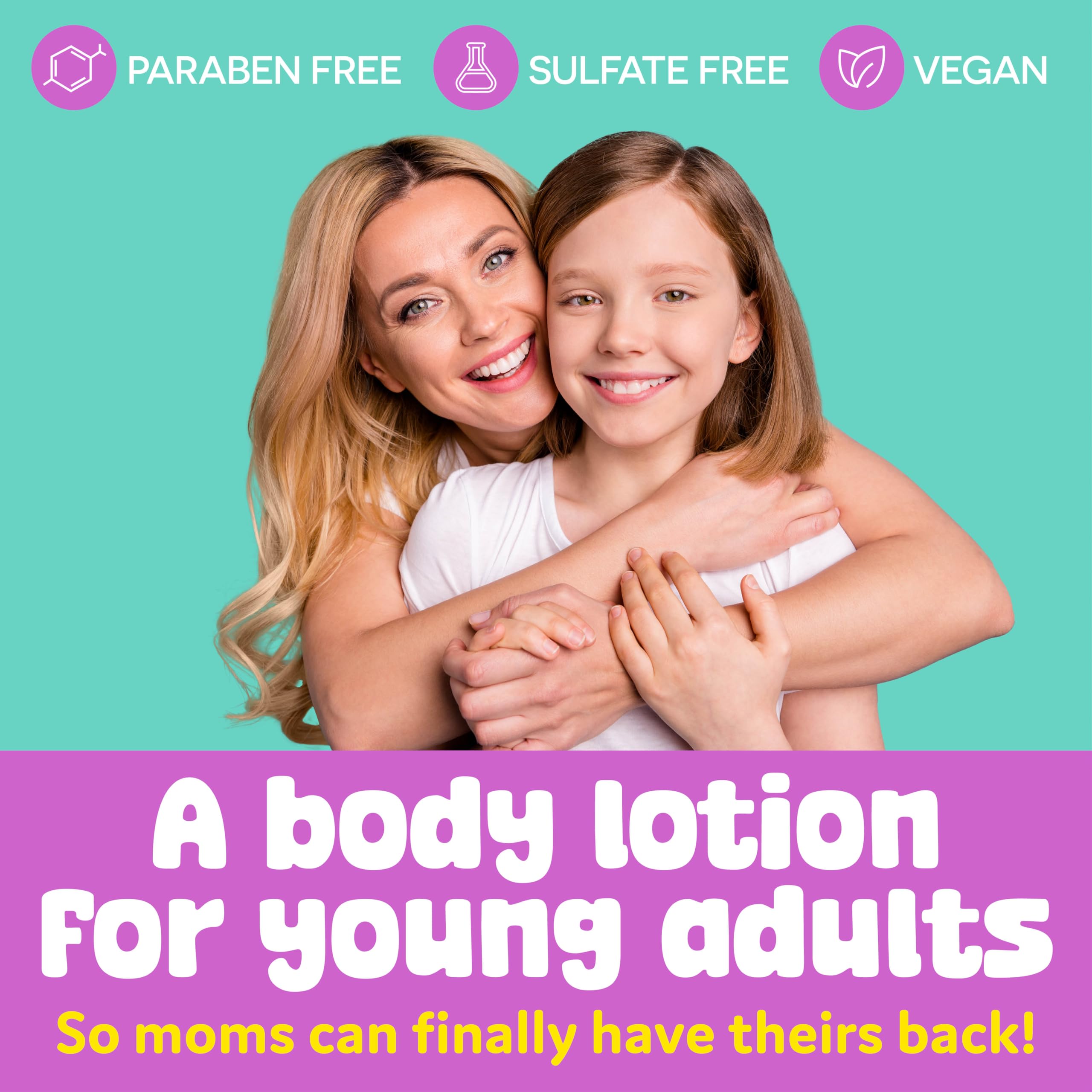 BeYoutiful Guava Passion Fruit Body Lotion vegan and cruelty-free label