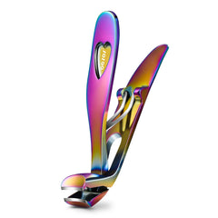 BEZOX angled head toe nail clipper detailed view for precision trimming