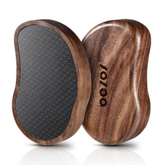 BEZOX Glass Foot Scrubber nano surface for precise callus reduction and smoother skin