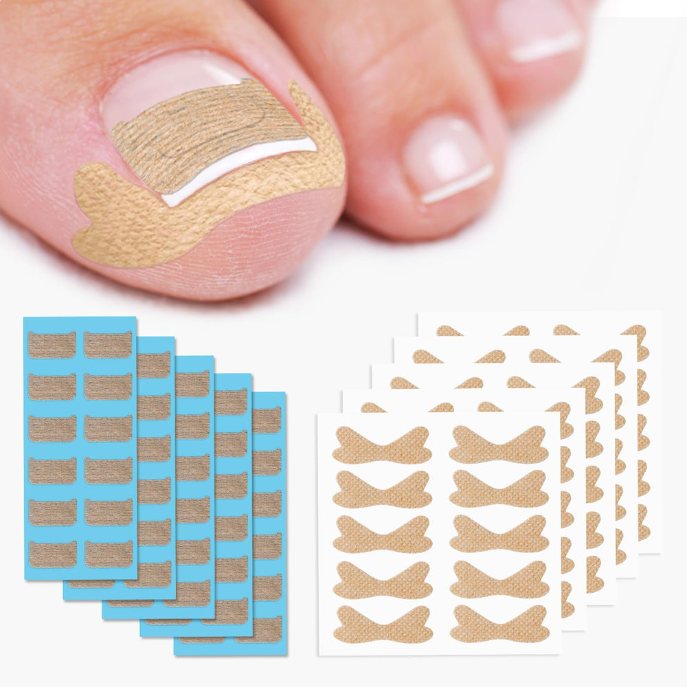 BEZOX ingrown toenail patches pack open for easy, on-the-go relief