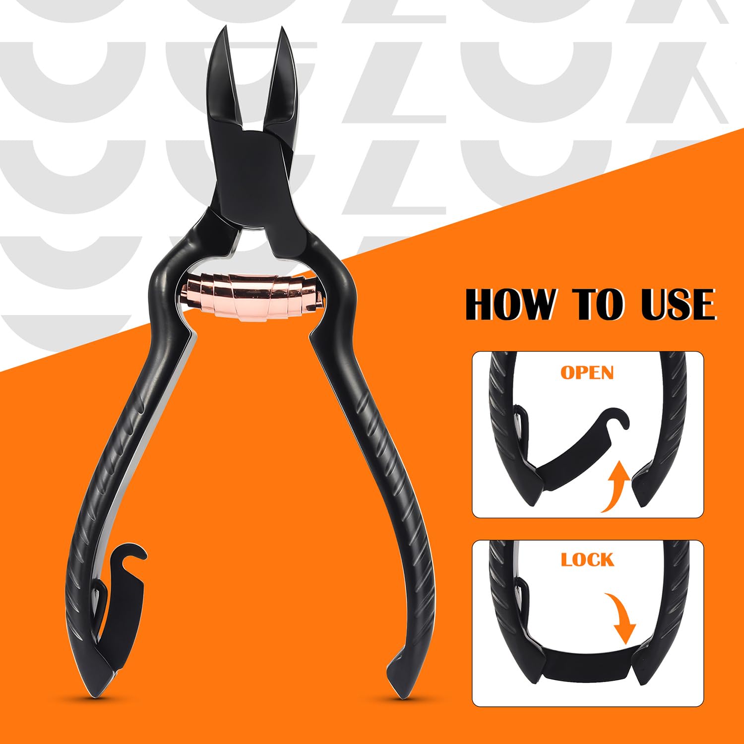 BEZOX locking storage design keeps blades safe when not in use