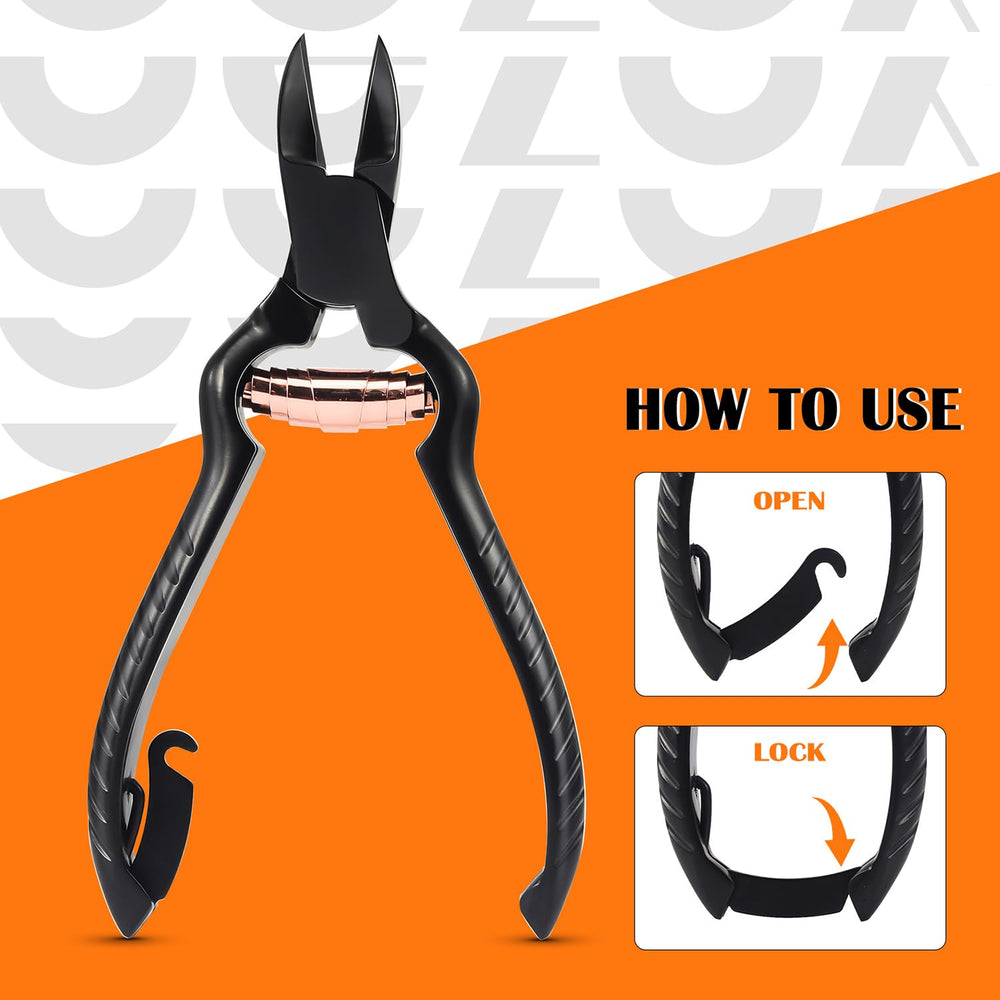 BEZOX locking storage design keeps blades safe when not in use
