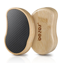 BEZOX nano-glass foot file closeup showing precise exfoliation for smoother feet.
