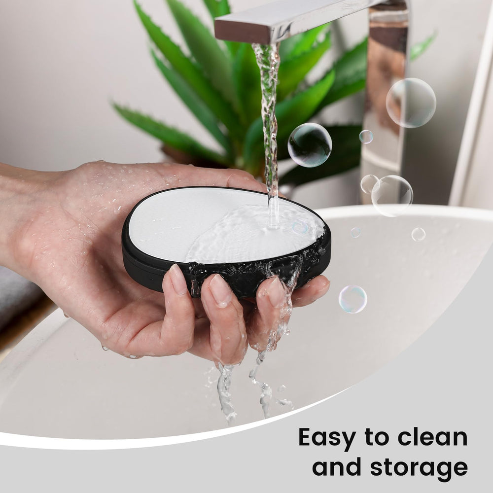 BEZOX Nano Glass Foot File precision-scrub for buffing rough patches.