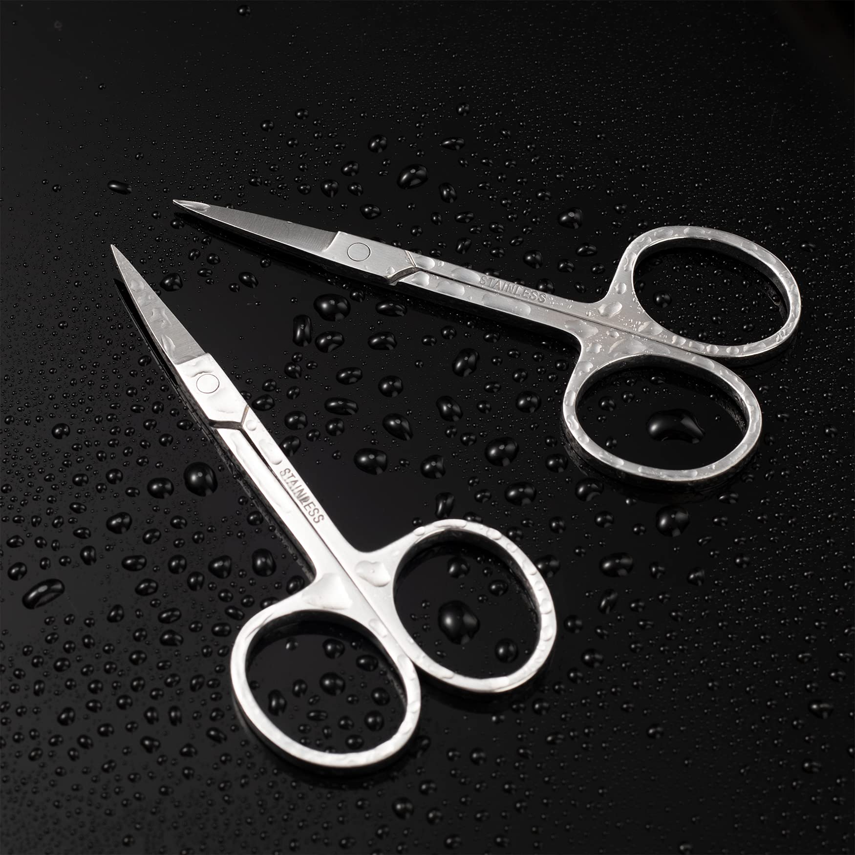 BEZOX premium nail scissors close-up shows sharp edges and premium finish