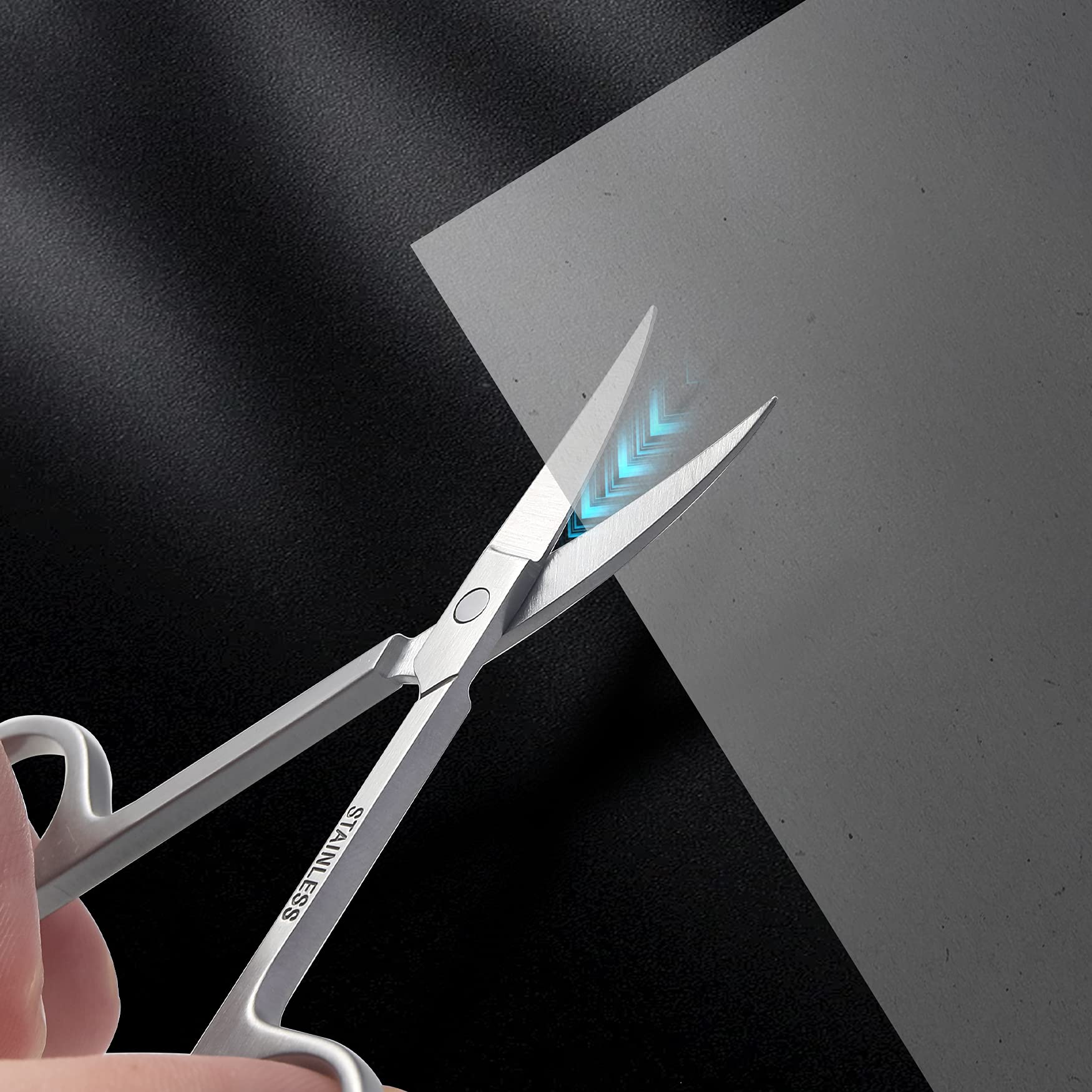 BEZOX premium nail scissors stainless steel construction ensures durability and rust resistance