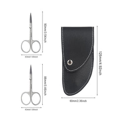 BEZOX premium nail scissors straight blade for clean nail edges and precise cuts