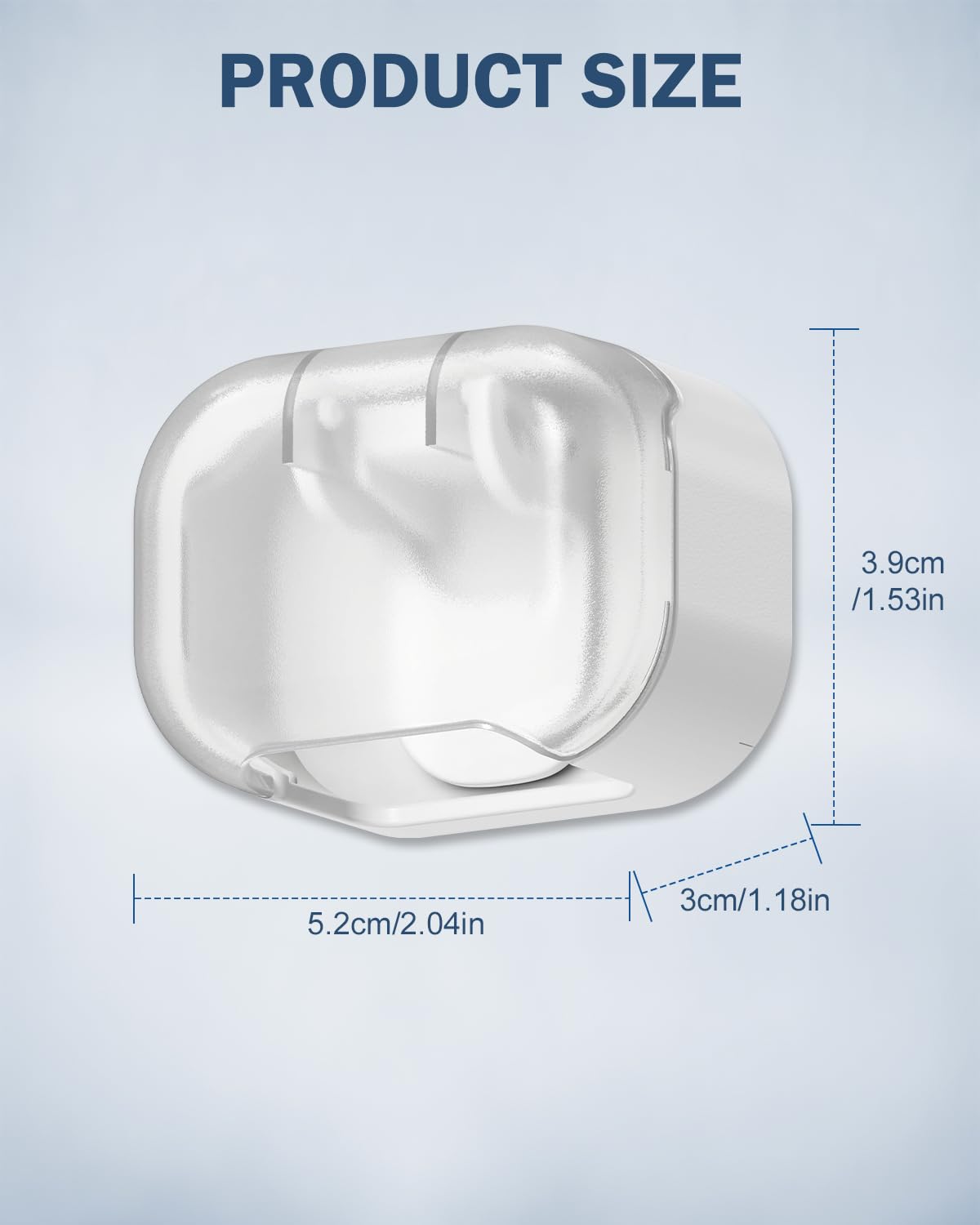 BEZOX razor hanger shown in a wet-environment setup for moisture resistance