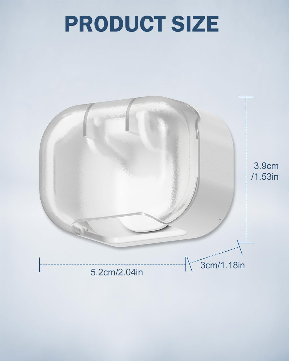 BEZOX razor hanger shown in a wet-environment setup for moisture resistance
