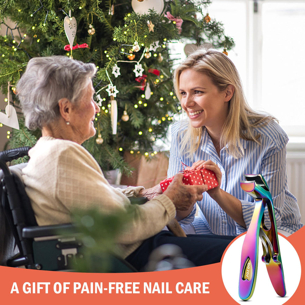 BEZOX seniors home-use clipper supports easy at-home nail care