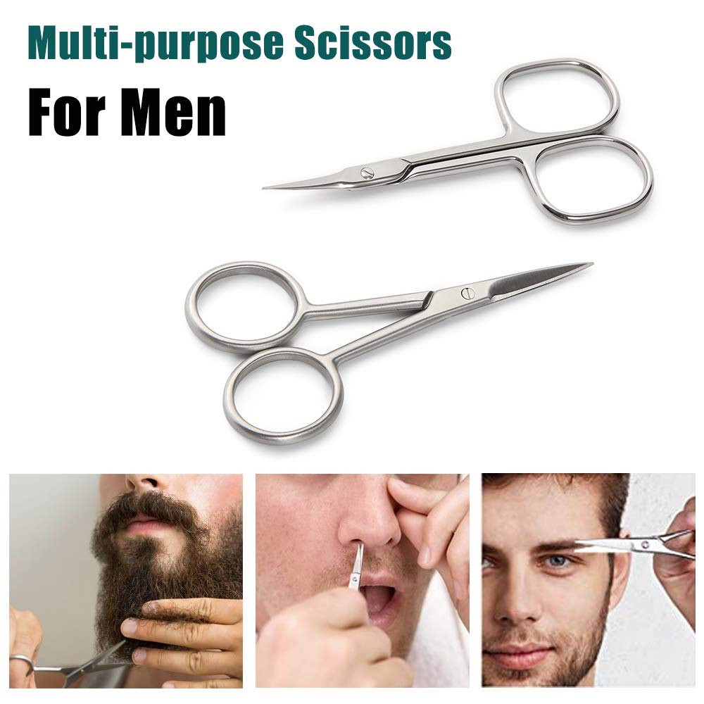 BEZOX small scissors handle detail showing comfortable grip for precise control.