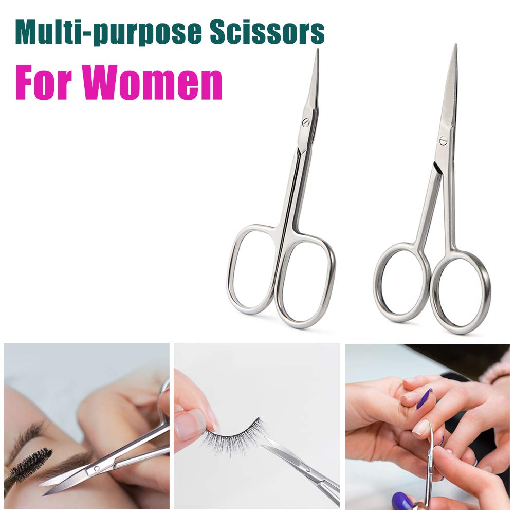 BEZOX small scissors travel tin close-up demonstrates portable grooming kit.