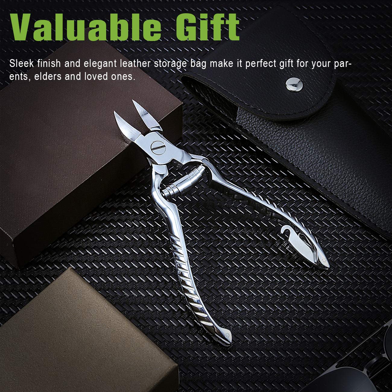BEZOX stainless-steel construction emphasizes durability for daily grooming