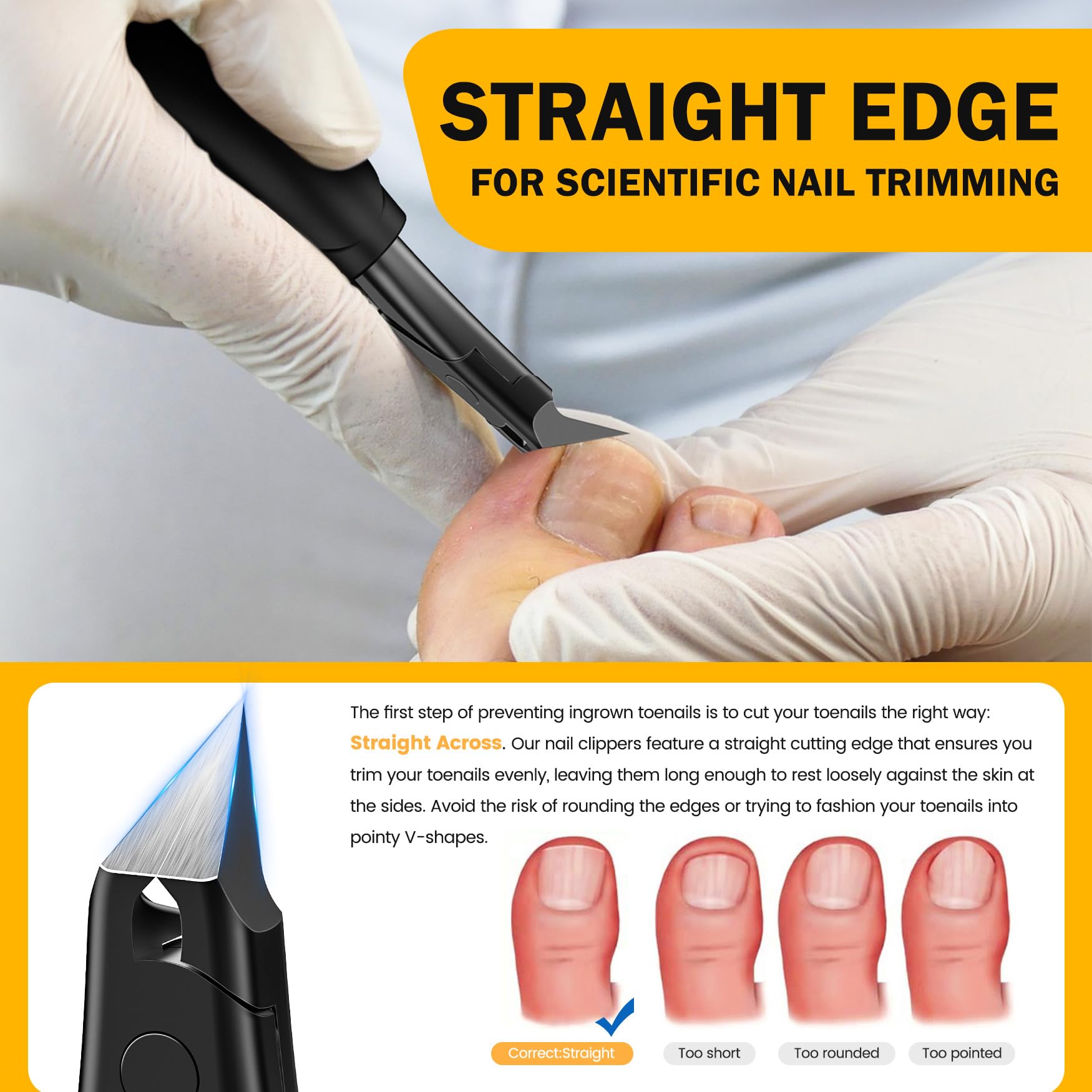 BEZOX senior-friendly design supports comfortable at-home nail care.