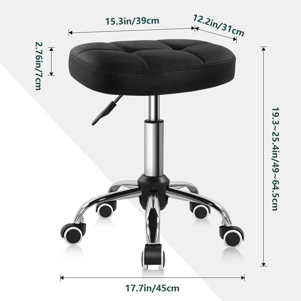 BFTOU height-adjustable seat range 19 to 25 inches supports varied tasks