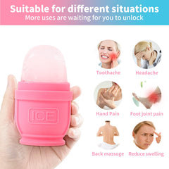 BFASU two-pack face and body ice cubes offer refreshing wake-up and pore tightening.