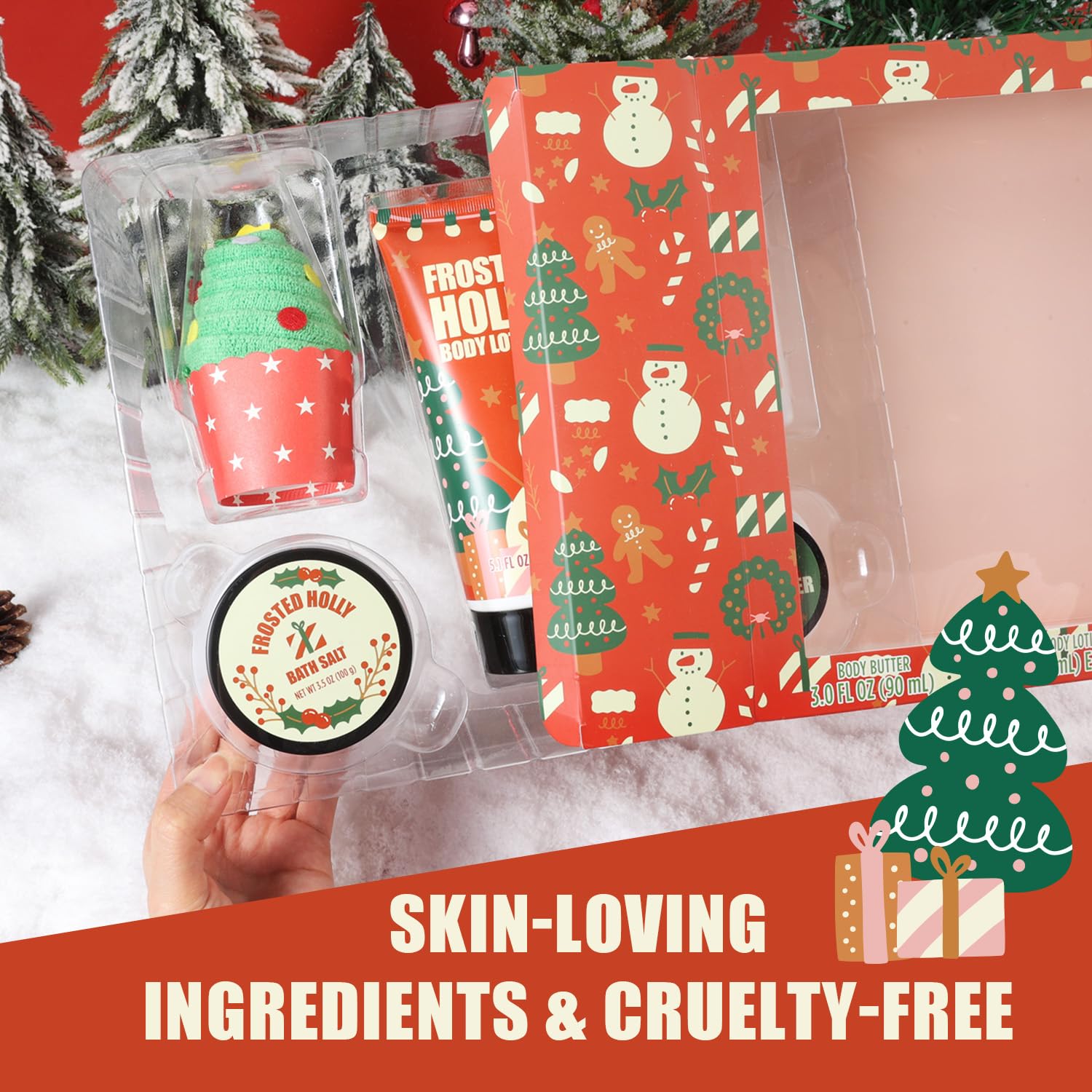 BFFLOVE body butter nourishes and smooths dry skin with creaminess.