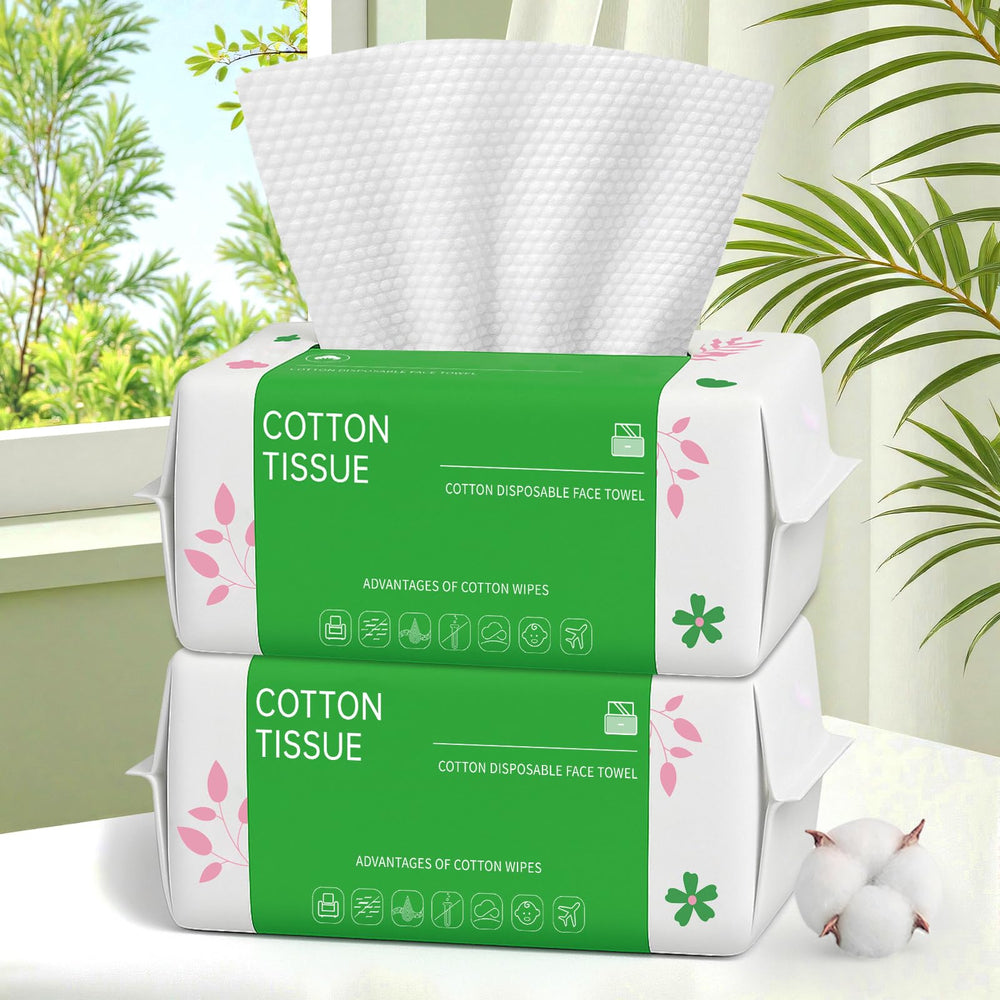 BFHKXW disposable-face-towels-100-pack deliver gentle cleansing with ultra-soft fibers.