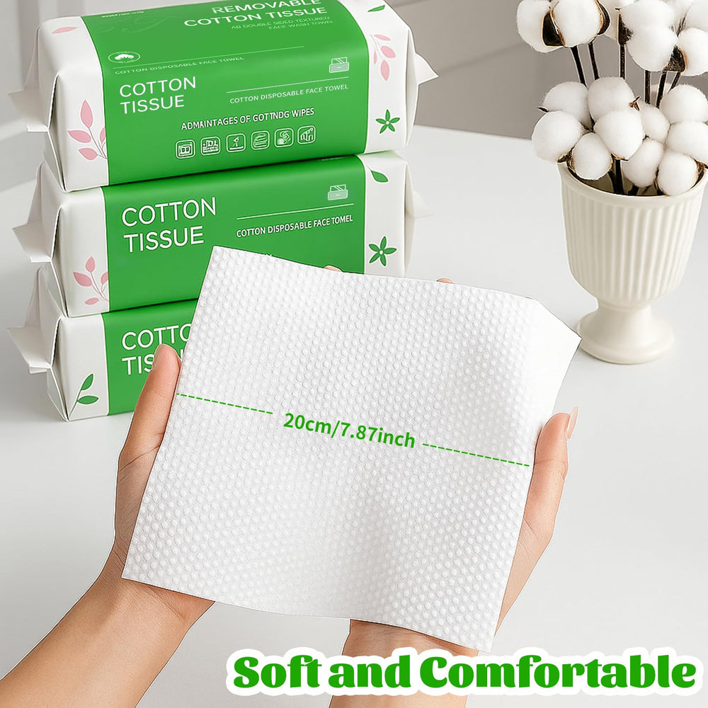 BFHKXW double-sided-face-towels highlight smooth and pearl textures for gentle and deep cleansing.