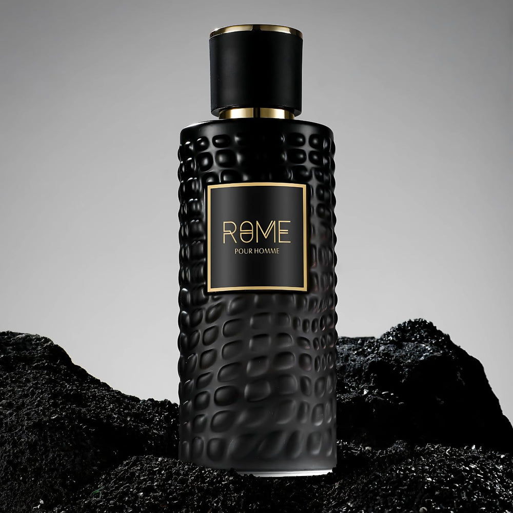 Bharara Rome Pour Homme opening notes with geranium for a crisp start