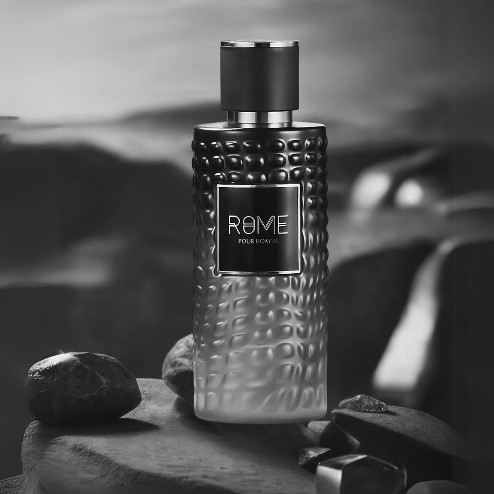 Bharara Rome Pour Homme packaging and branding for premium gifting