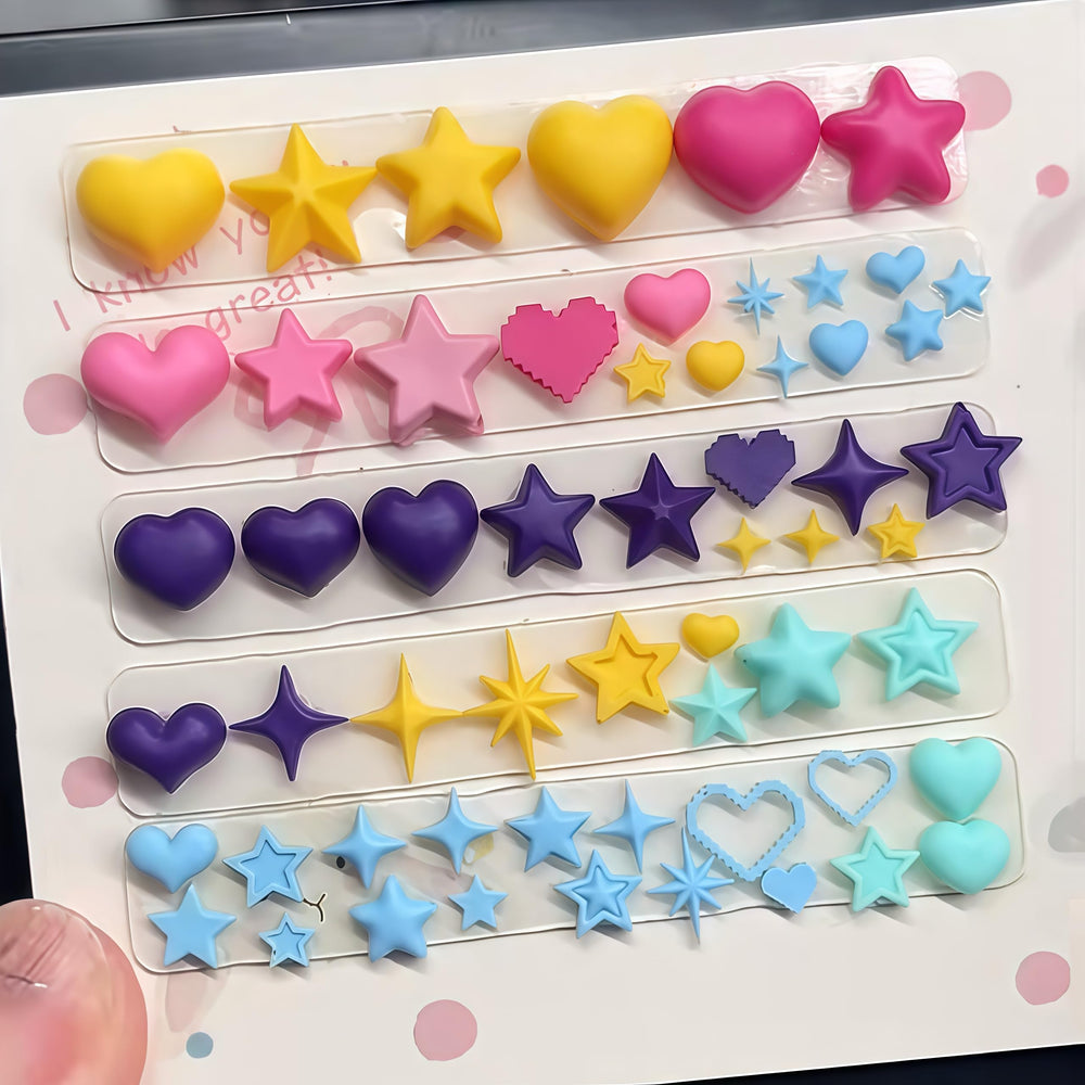 BHCCXZ DIY Resin Piece Mold supports small resin crafts beyond nails.