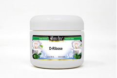 Bianca Rosa D-Ribose Cream jar label close-up for gentle hydration and skin comfort.
