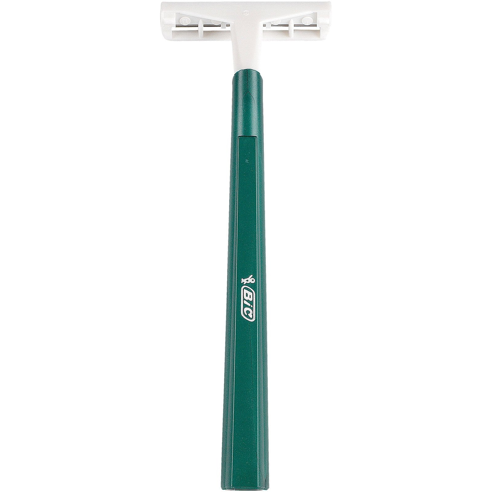 BIC Men's Twin Select slim-head razor handle showcases enhanced control.