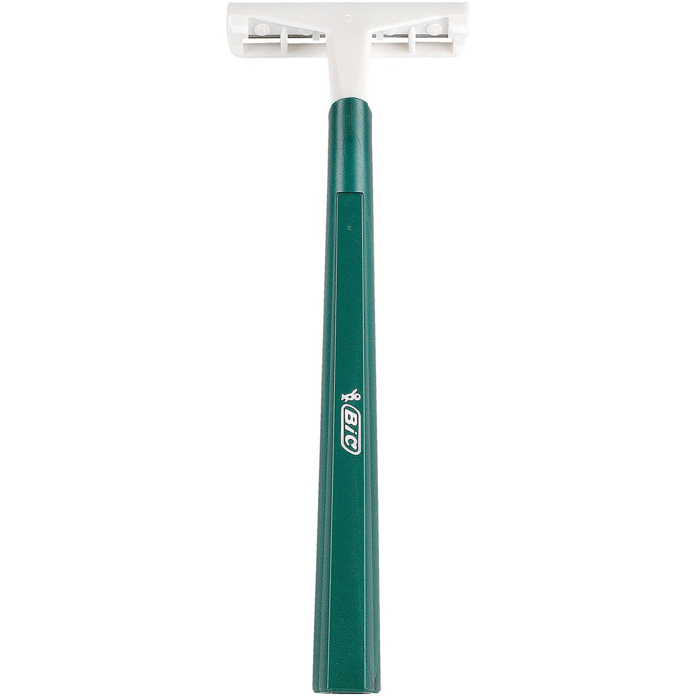 BIC Men's Twin Select slim-head razor handle showcases enhanced control.